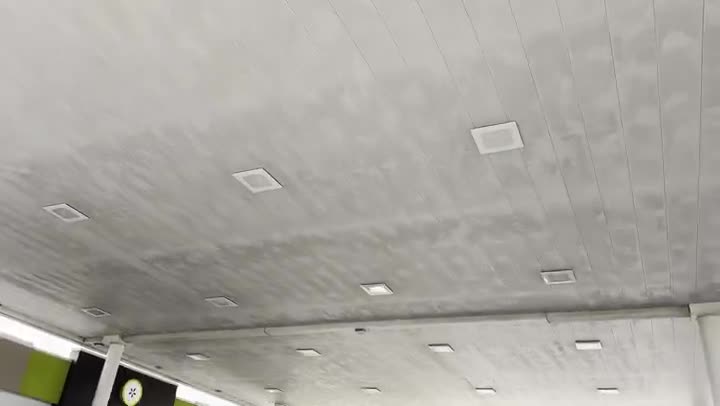 Gas station canopy