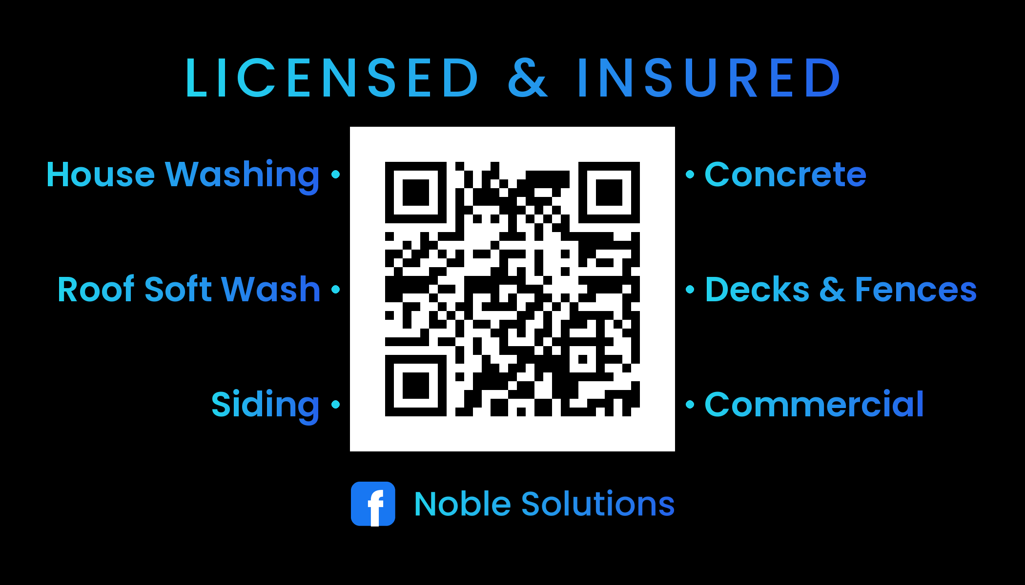 Noble Solutions business card